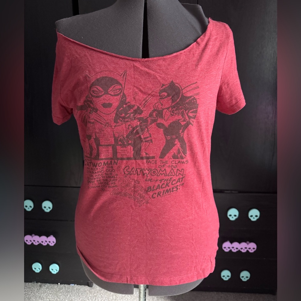 Red Catwoman Graphic Tee